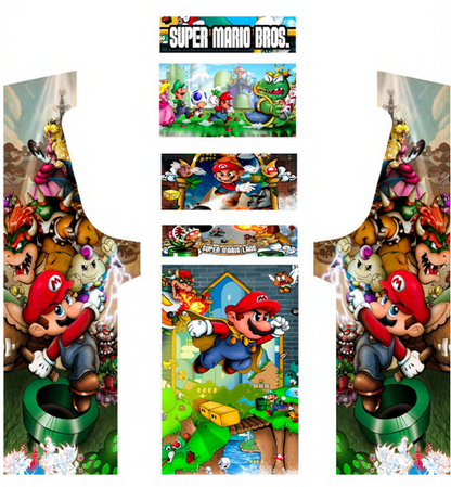 BORNE ARCADE KLASSIK Ecran 24 Pouces 3300 Jeux : 15 décors au choix