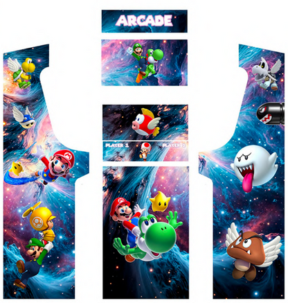 BORNE ARCADE KLASSIK Ecran 24 Pouces 3300 Jeux : 15 décors au choix